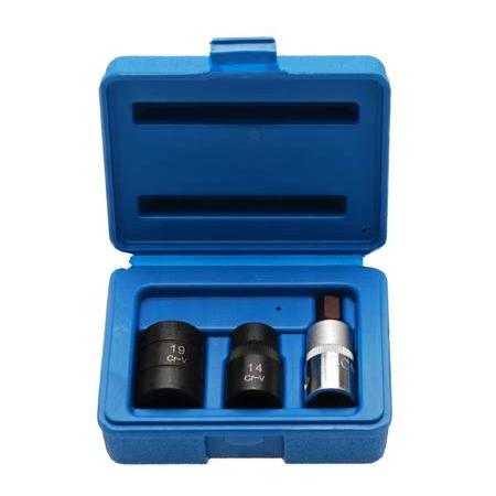 Dugókulcs készlet ötszögű, 1/2'' 3 részes (BGS-1112)