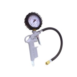 Kerékfújó pisztoly nyomásmérő órával, 10 bar, hitelesíthető (BGS-55400) Kerékfújó pisztoly nyomásmérő órával, 10 bar, hitelesíthető (BGS-55400)