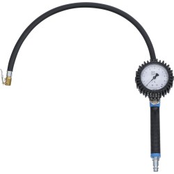 Kerékfújó pisztoly nyomásmérő órával, 10 bar, kalibrált (BGS-55410) Kerékfújó pisztoly nyomásmérő órával, 10 bar, kalibrált (BGS-55410)