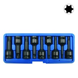 Levegős bitfej készlet Ribe M5-M14 1/2" 8-részes (BGS-5483) Levegős bitfej készlet Ribe M5-M14 1/2" 8-részes (BGS-5483)