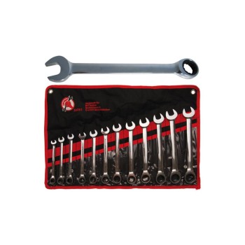 BGS technic BGS‑30001 racsnis csillag‑villás kulcs készlet 12 db, 8–19 mm