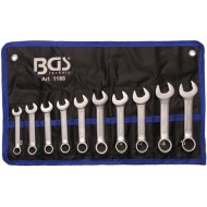 BGS-1188 csillag-villáskulcs készlet 10 részes CV rövid 10-19 mm