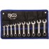 BGS-1188 csillag-villáskulcs készlet 10 részes CV rövid 10-19 mm