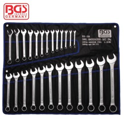 BGS‑1196 25‑részes csillag‑villáskulcs készlet – polírozott, 6–32 mm BGS‑1196 25‑részes csillag‑villáskulcs készlet – polírozott, 6–32 mm