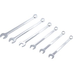 BGS Technic BGS‑1229 extra hosszú 6 részes csillag‑villás kulcskészlet 21–32 mm