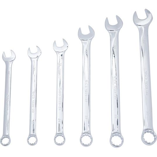 BGS Technic BGS‑1229 extra hosszú 6 részes csillag‑villás kulcskészlet 21–32 mm