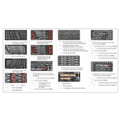 YATO YT-55300 szerszámkocsi – 177 részes, 6 fiókos, ipari kivitel YATO YT-55300 szerszámkocsi – 177 részes, 6 fiókos, ipari kivitel
