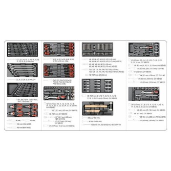 YATO YT-55300 szerszámkocsi – 177 részes, 6 fiókos, ipari kivitel YATO YT-55300 szerszámkocsi – 177 részes, 6 fiókos, ipari kivitel