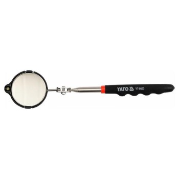 YATO Vizsgáló tükör LED lámpával teleszkópos nyéllel (YT-0663)