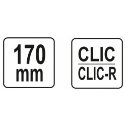 YATO Tömlőbilincs fogó 170 mm (YT-06475) YATO Tömlőbilincs fogó 170 mm (YT-06475)