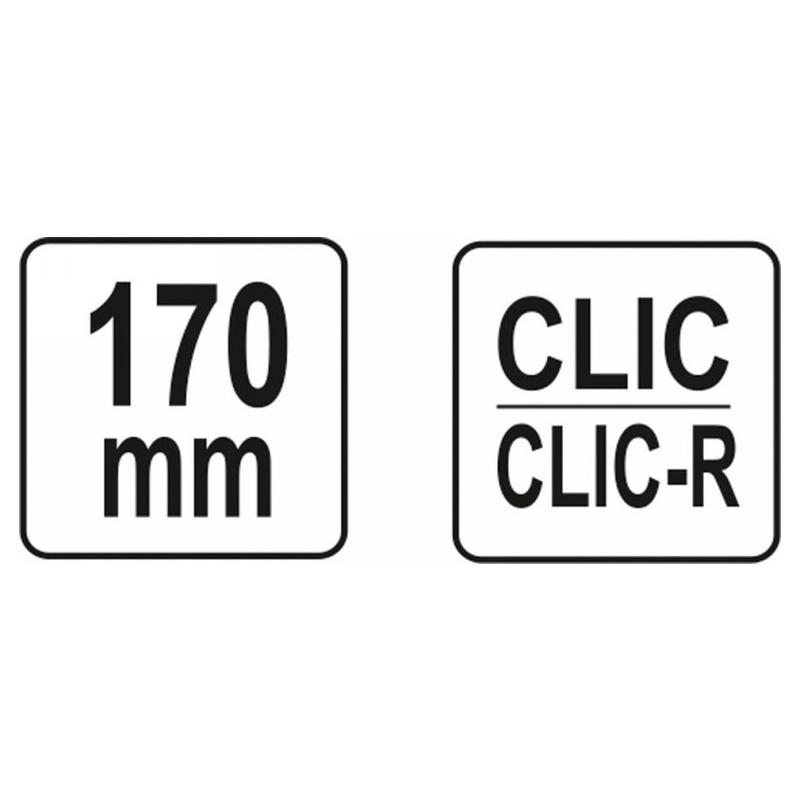 YATO Tömlőbilincs fogó 170 mm (YT-06475)