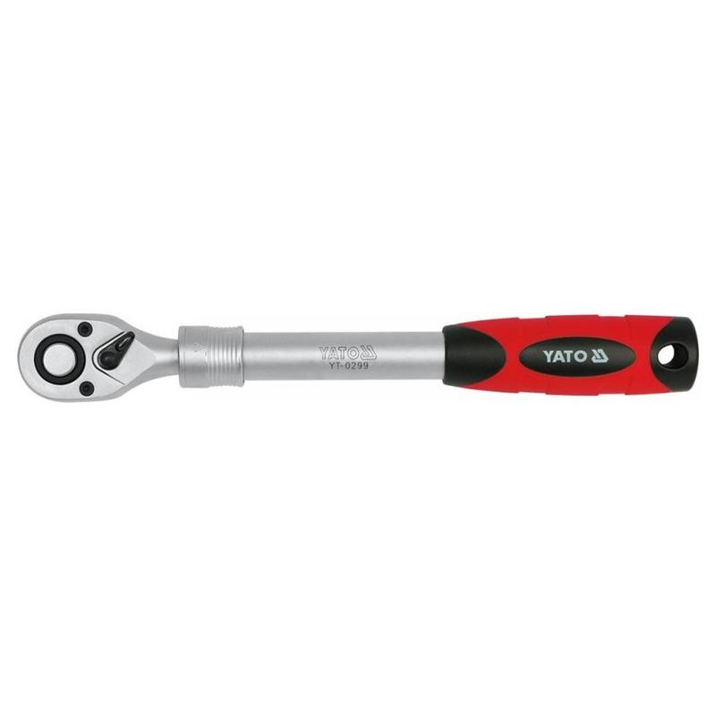 YATO Racsnis hajtószár 1/2' 305-445 mm 72T teleszkópos Crv (YT-0299)