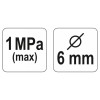 YATO Pumpafej 6 mm (kerék szelephez) (YT-2371)