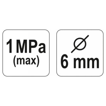 YATO Pumpafej 6 mm (kerék szelephez) (YT-2371)