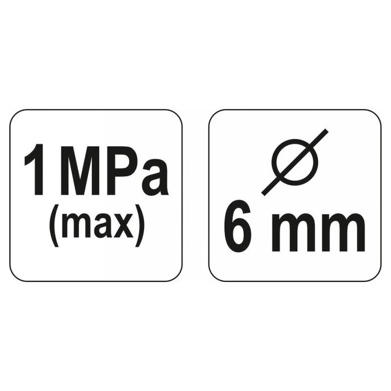 YATO Pumpafej 6 mm (kerék szelephez) (YT-2371)
