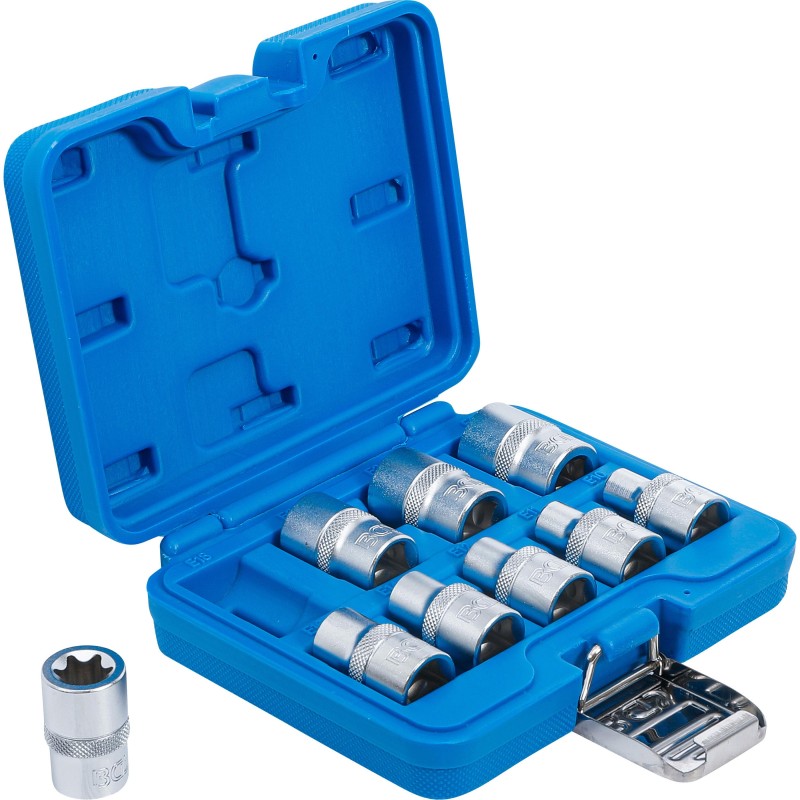 E profilú dugókulcs készlet 1/2" (BGS-6425) E profilú dugókulcs készlet 1/2" (BGS-6425)