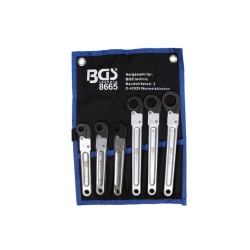 Speciális racsnis kulcs készlet 10-22mm (BGS-8665) Speciális racsnis kulcs készlet 10-22mm (BGS-8665)