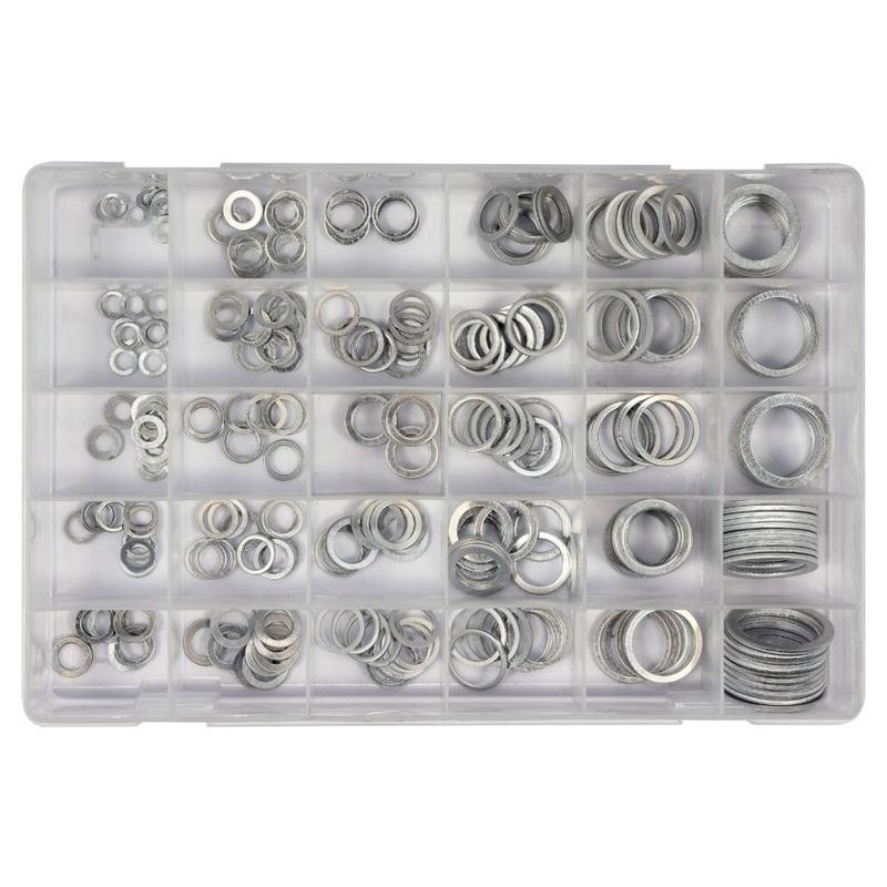 YATO Alumínium alátét készlet 300 db (YT-06865) YATO Alumínium alátét készlet 300 db (YT-06865)