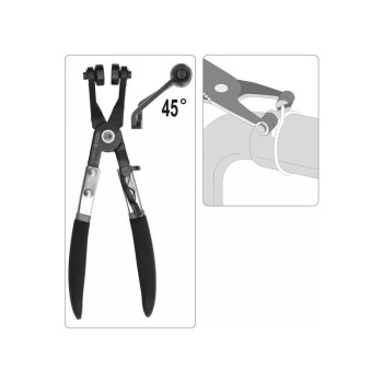 YATO Vízcsőbilincs fogó 215 mm 45° (YT-0651) YATO Vízcsőbilincs fogó 215 mm 45° (YT-0651)