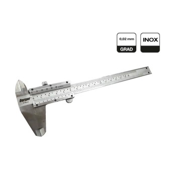 Tolómérő 150 mm - 0,02 mm - mélységmérővel - Berger (PT-TM-150) Tolómérő 150 mm - 0,02 mm - mélységmérővel - Berger (PT-TM-150)