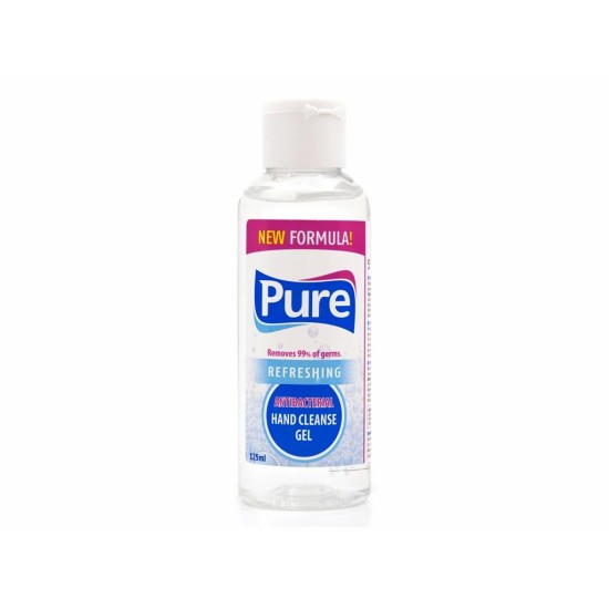 Kézfertőtlenítő gél - antibakteriális - 125 ml - Pure (PT-KFG-125)