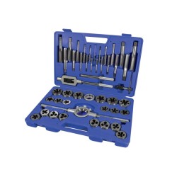 Menetfúró és menetmetsző klt. Szénacél metr. M6-M24 - 45 db-os (SEN0869910K) Menetfúró és menetmetsző klt. Szénacél metr. M6-M24 - 45 db-os (SEN0869910K)