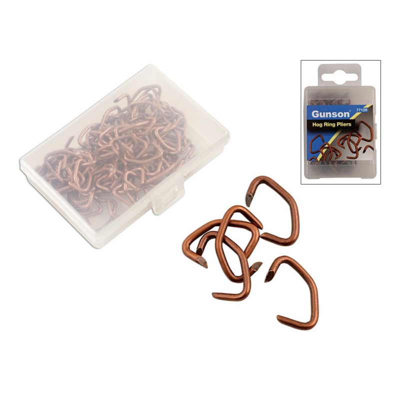 Fém kárpit-kapocs készlet 100 db kapocs - Gunson (GUN-77129) Fém kárpit-kapocs készlet 100 db kapocs - Gunson (GUN-77129)