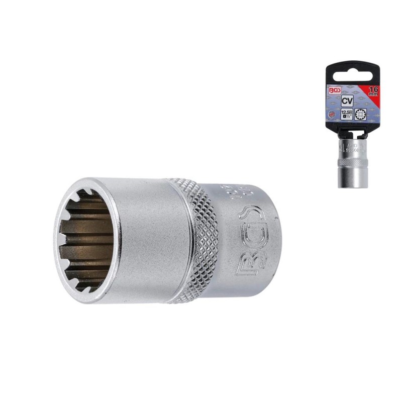 Dugókulcs - Gear Lock , 12,5 mm (1/2') , 16 mm (BGS-10216) Dugókulcs - Gear Lock , 12,5 mm (1/2') , 16 mm (BGS-10216)