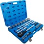 Dugókulcskészlet, tizenkétszögletű , 20 mm (3/4') , 21 darabos (BGS-1223)