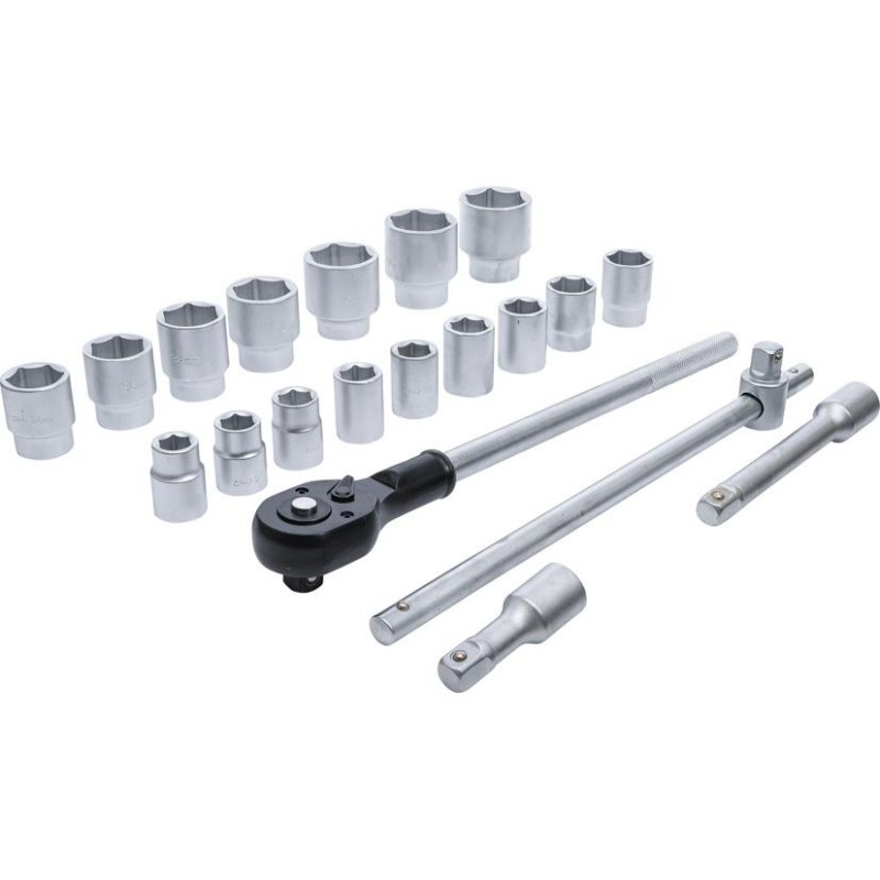 Dugókulcskészlet , 20 mm (3/4') , 19 - 50 mm , 20 darabos (BGS-15113)