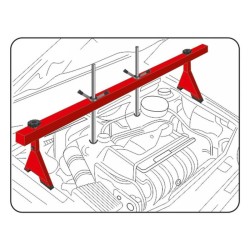 YATO Motorfelfüggesztő gerenda 0,5t 1500 mm (YT-55568)