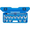 Hollanderkulcs készlet , 12,5 mm (1/2') , 20 - 32 mm , 13 darabos (BGS-1757)