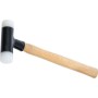 Műanyag kalapács , Hickory nyéllel , Fej-Ø 30 mm (BGS-1859-30)