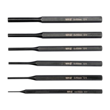 YATO Csapszegkiütő készlet 6 részes 150mm (YT-47121)