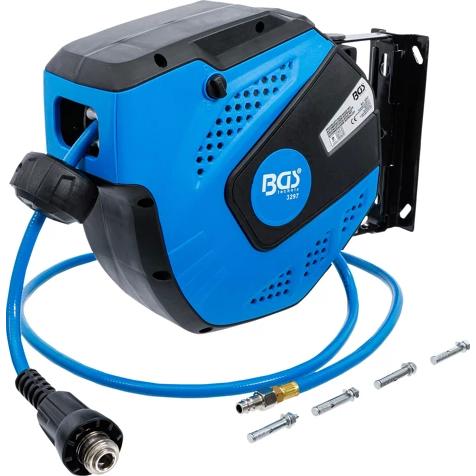 Levegőtömlő dob feltekercselővel , 10 m (BGS-3297) Levegőtömlő dob feltekercselővel , 10 m (BGS-3297)