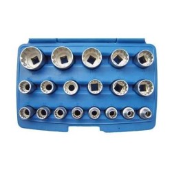 „Gear Lock” dugókulcs készlet 1/2", 12 szögű, 19 részes (BGS-2152) „Gear Lock” dugókulcs készlet 1/2", 12 szögű, 19 részes (BGS-2152)