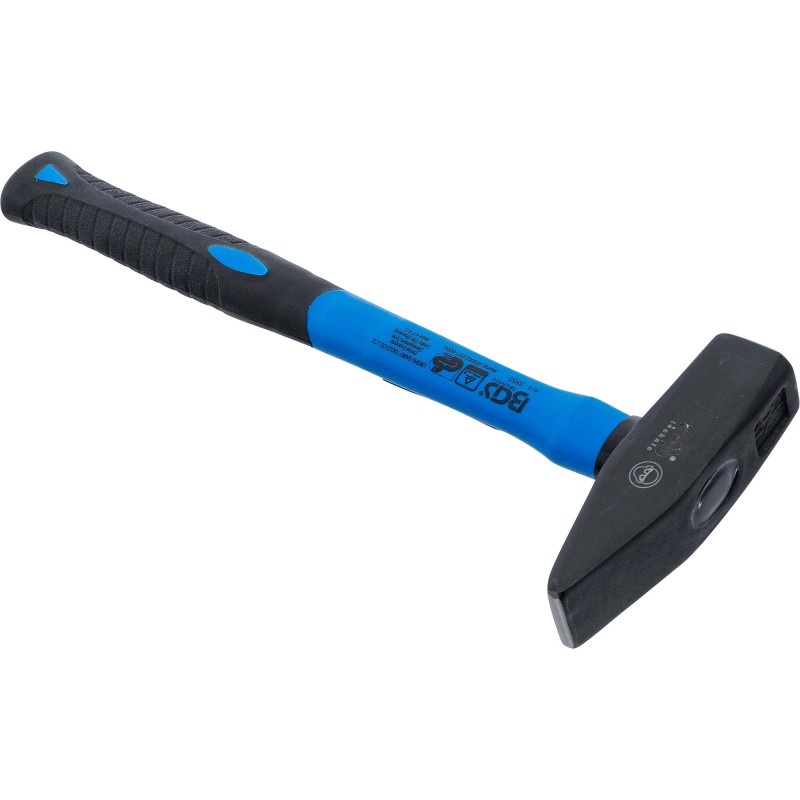 Lakatoskalapács , Üvegszál anyagú nyél , 800 g (BGS-3855) Lakatoskalapács , Üvegszál anyagú nyél , 800 g (BGS-3855)