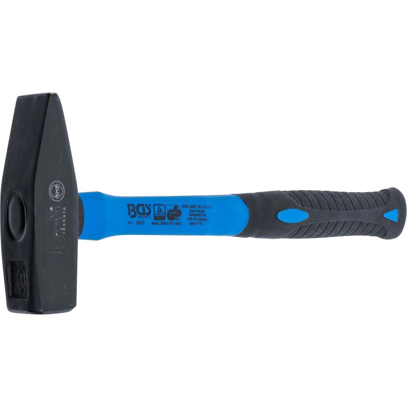 Lakatoskalapács , Üvegszál anyagú nyél , 800 g (BGS-3855) Lakatoskalapács , Üvegszál anyagú nyél , 800 g (BGS-3855)