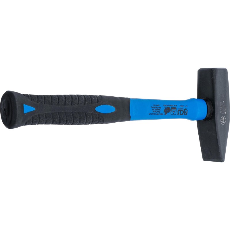 Lakatoskalapács , Üvegszál anyagú nyél , 800 g (BGS-3855) Lakatoskalapács , Üvegszál anyagú nyél , 800 g (BGS-3855)