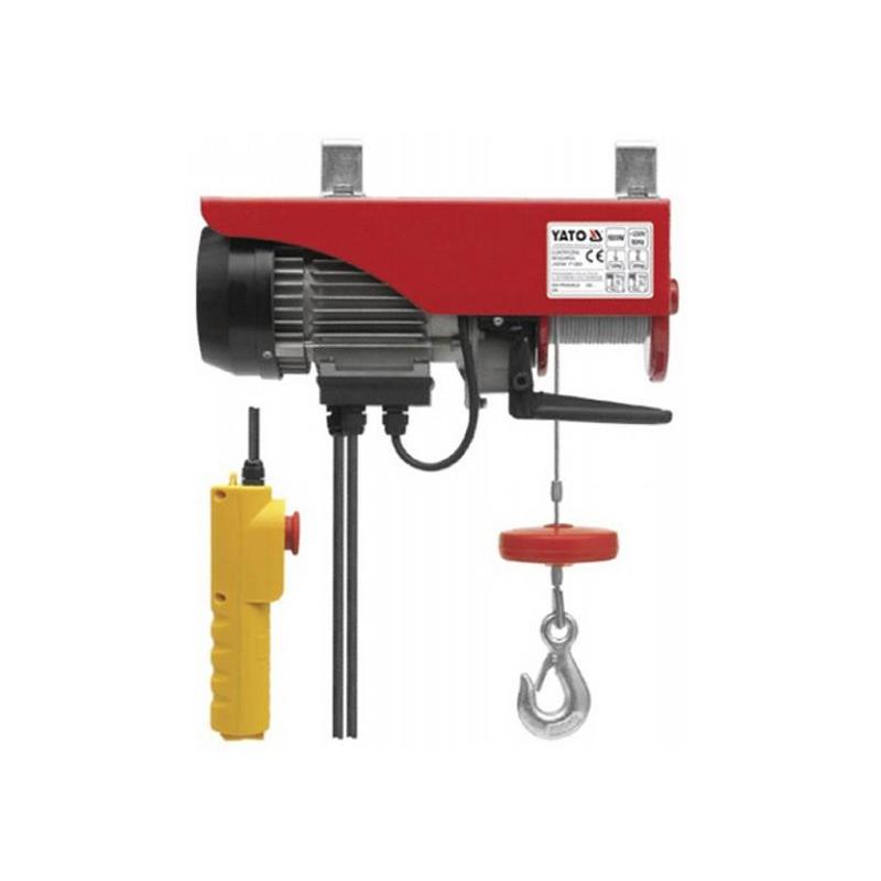 YATO YT-5905 elektromos csörlő 1050 W 600 kg 230 V két kötélmód
