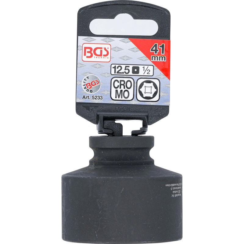 Levegős dugókulcs hatszögletű , 12,5 mm (1/2') , 41 mm (BGS-5233) Levegős dugókulcs hatszögletű , 12,5 mm (1/2') , 41 mm (BGS-5233)