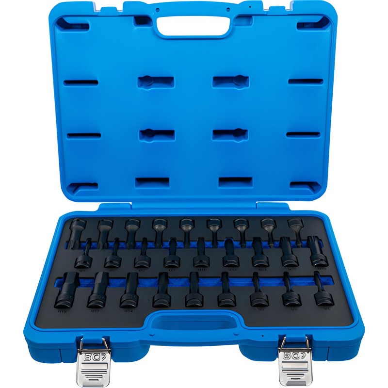 Levegős dugókulcskészlet , 27 darabos (BGS-5484) Levegős dugókulcskészlet , 27 darabos (BGS-5484)