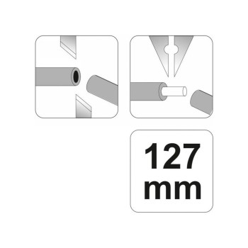 YATO Kábelvágó fogó 125 mm (YT-2261)