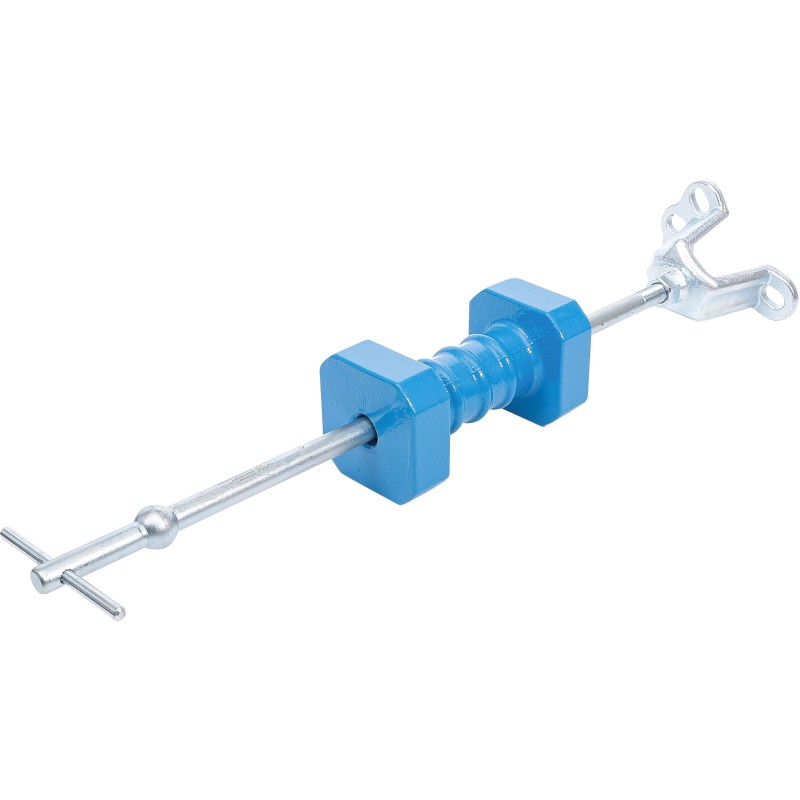 Kerékcsapágy-lehúzó (4, 5 lyukú, lyukkör 100 - 115 mm) csúszó kalapáccsal (BGS-7735)