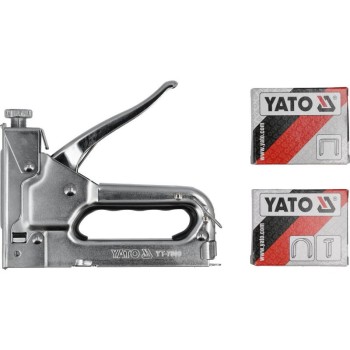 YATO Tűzőgép 6-14 mm+kapcsok (3-féle kapocshoz alkalmas) (YT-7000)