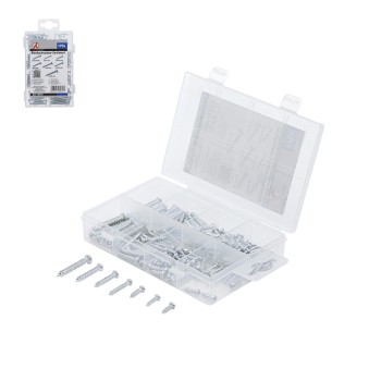 Lemezcsavar készlet , 175 darabos (BGS-8072) Lemezcsavar készlet , 175 darabos (BGS-8072)