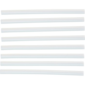 Melegenragasztó-patronok , átlátszó , Ø 11 mm, 200 mm , 8 darabos (BGS-80857)