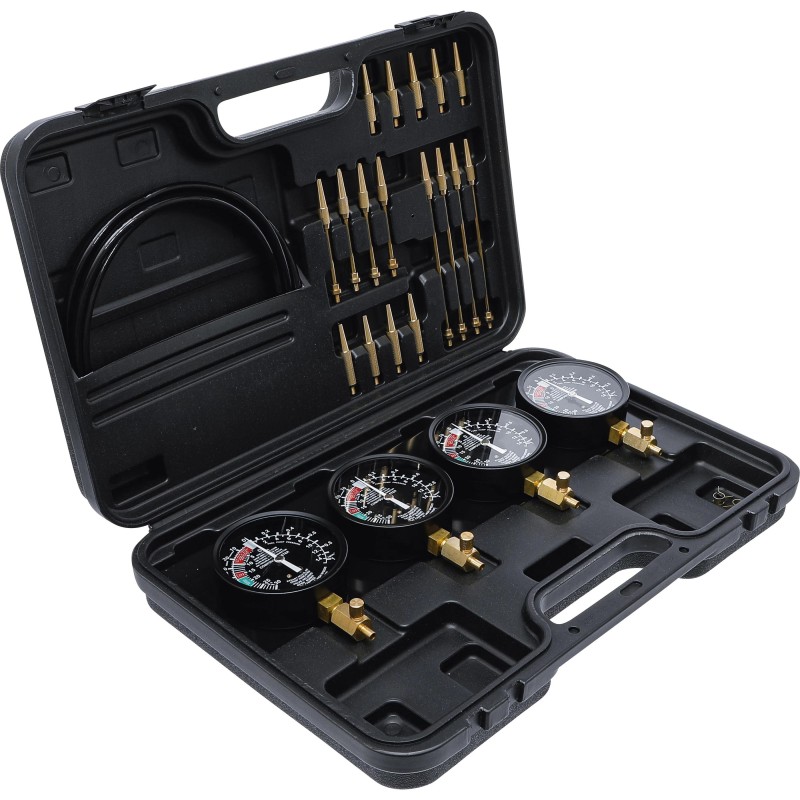 Szinkron karburátor vizsgáló készülék , 4 szinkronórával , 26 darabos (BGS-962670)