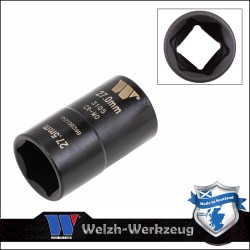 Kerékanyakulcs kétfejű 1/2" 27-27,5 mm - króm kupakokhoz - Welzh (3105-WW) Kerékanyakulcs kétfejű 1/2" 27-27,5 mm - króm kupakokhoz - Welzh (3105-WW)