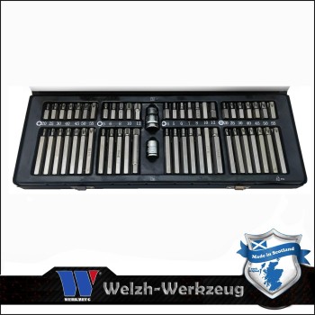 Torx-imb.-spline bit klt. 54 db - Welzh (6880-WW)